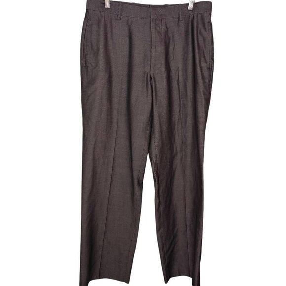 I.N.C Grey Slacks Trouser Pants - Picture 1 of 7